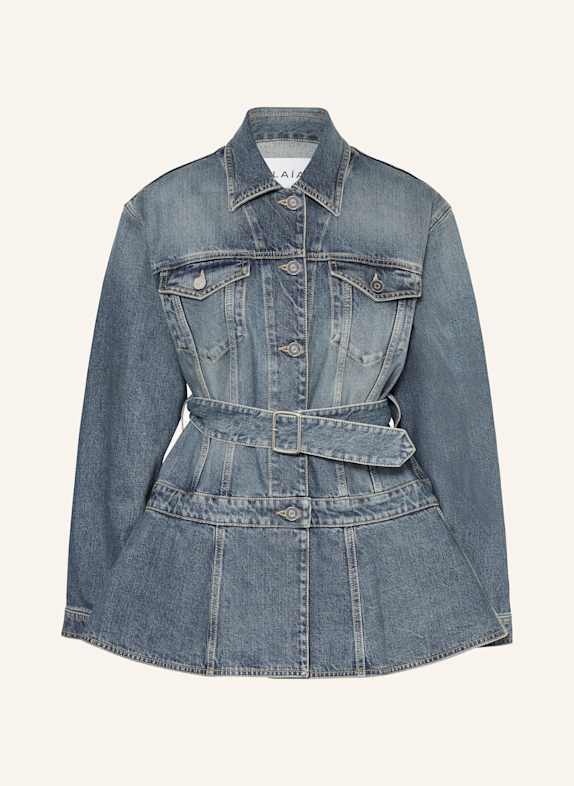 ALAÏA Jeansjacke BLAU