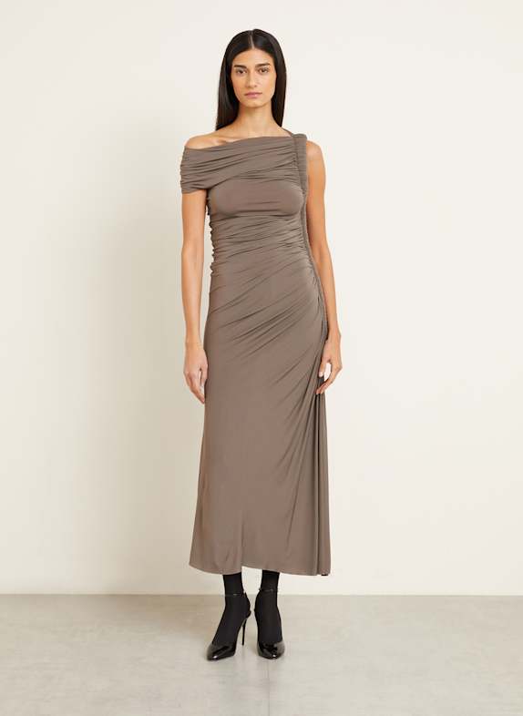 ALAÏA Cocktail dress TAUPE