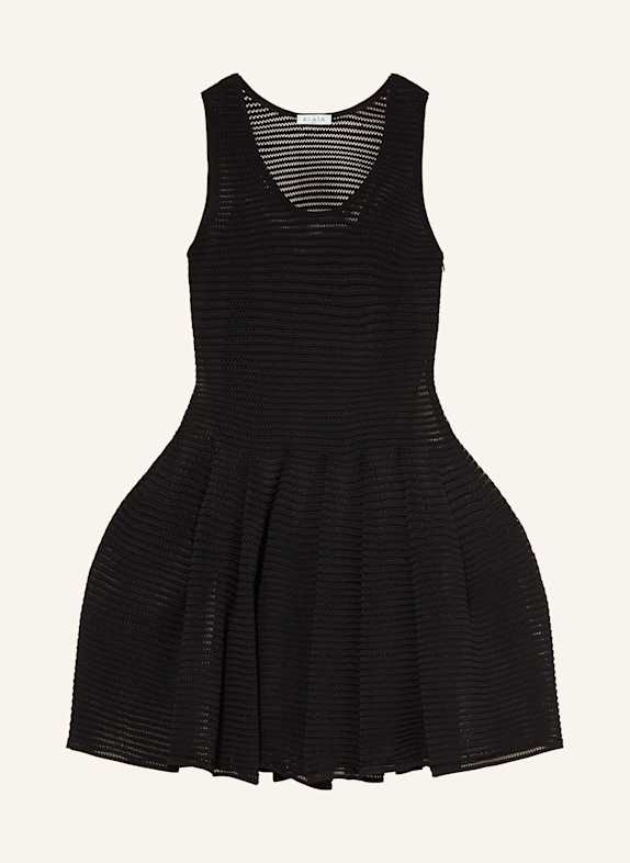 ALAÏA Häkelkleid SCHWARZ