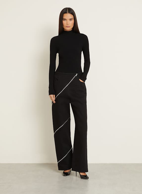 ALAÏA Jeans SCHWARZ