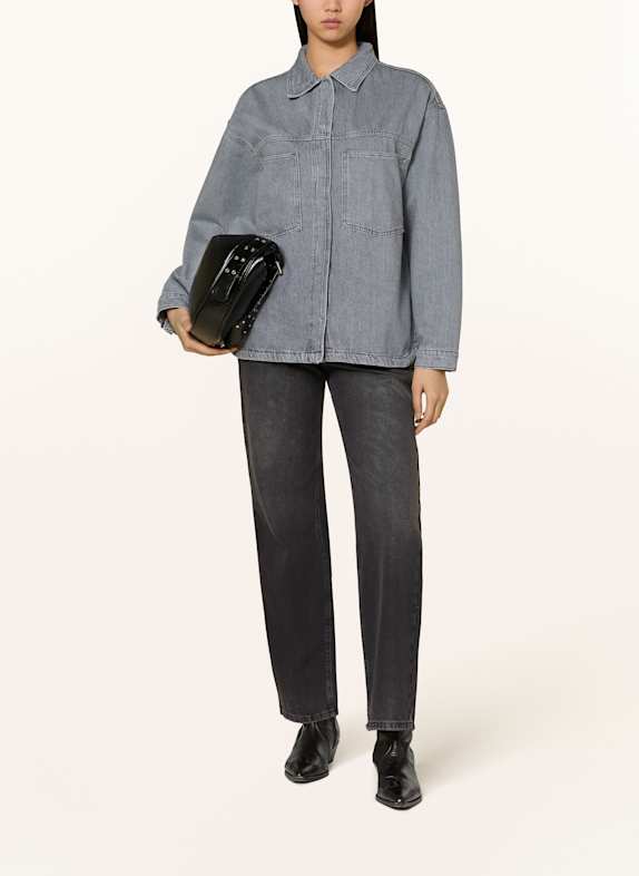 ONLY Overjacket z jeansu SZARY