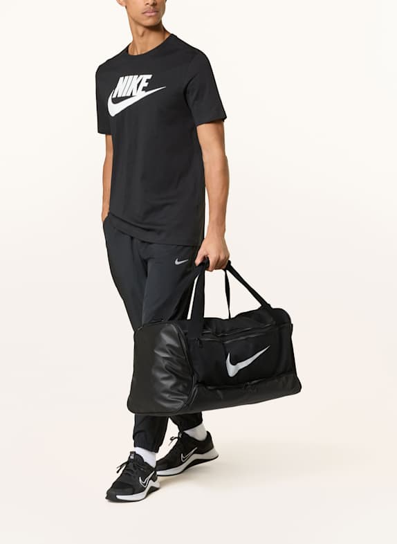 Nike Sporttas BRASILIA 9.5 ZWART / WIT