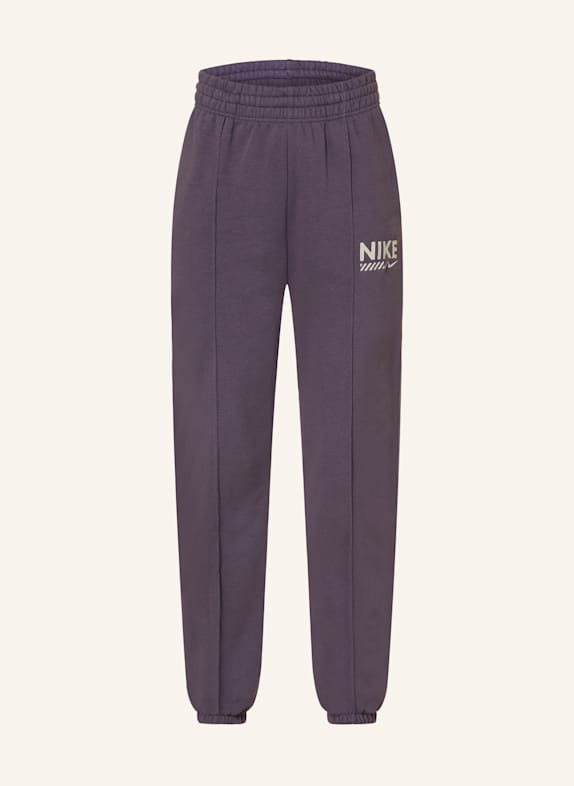 Nike Fleecehose DUNKELLILA