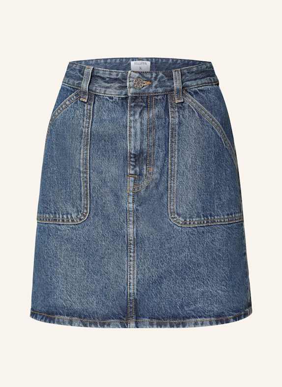 Filippa K Jeansrock 0056 washed Mid Blue