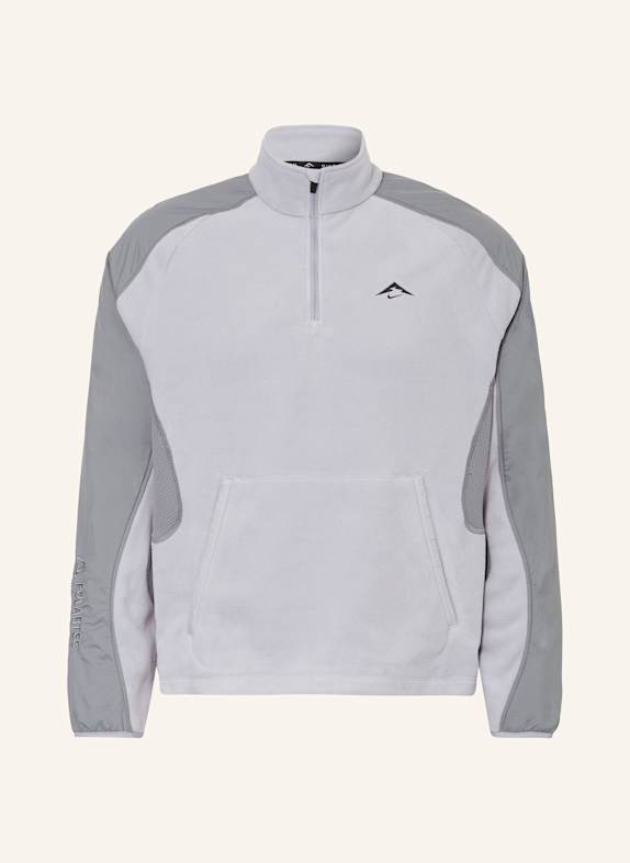 Nike Sweter typu troyer z polaru POLARTEC TRAIL SZARY
