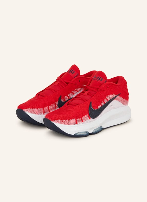 Nike Buty do koszykówki G.T. HUSTLE 3 CZERWONY/ BIAŁY/ CZARNY
