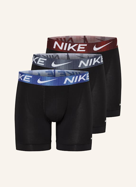 Nike 3er-Pack Boxershorts DRI-FIT ESSENTIAL MICRO SCHWARZ/ BLAU