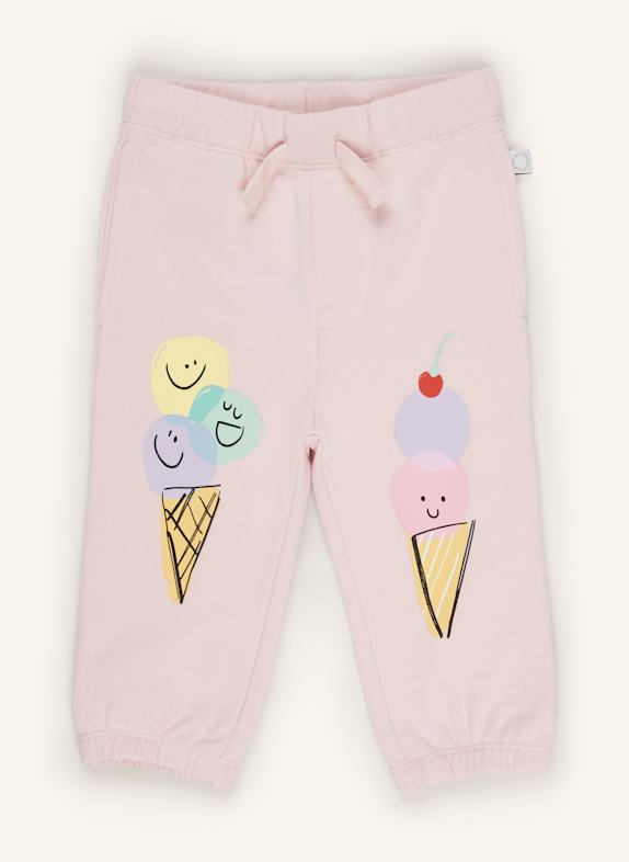 STELLA McCARTNEY KIDS Sweatpants HELLROSA/ GELB/ HELLGRÜN