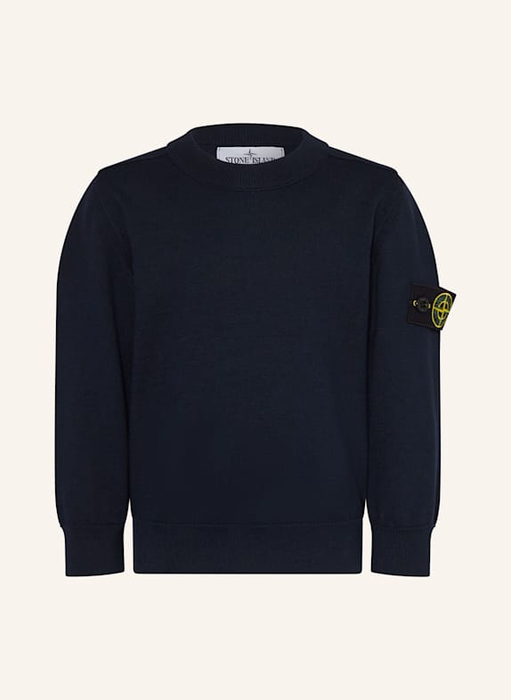 STONE ISLAND JUNIOR Pullover DUNKELBLAU