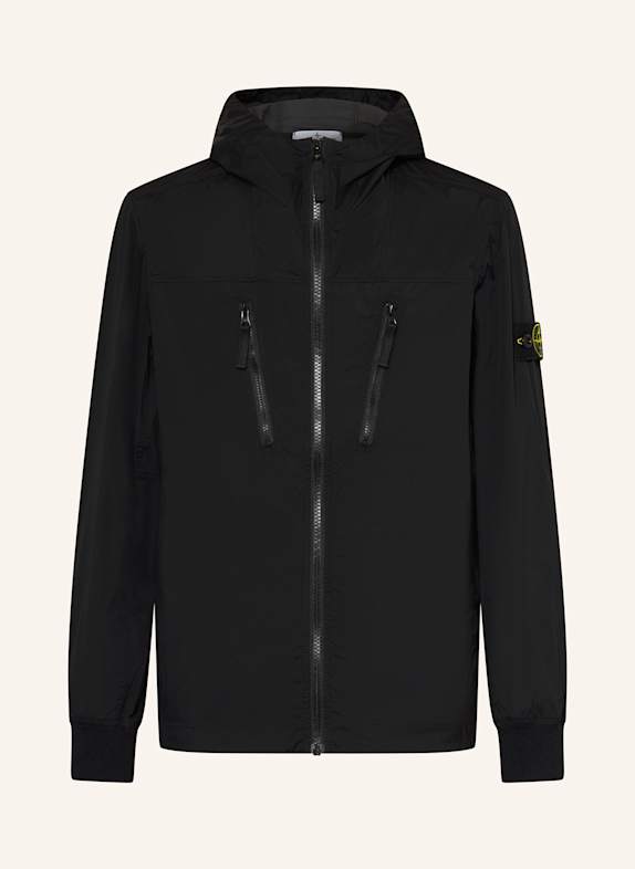 STONE ISLAND JUNIOR Jacke SCHWARZ