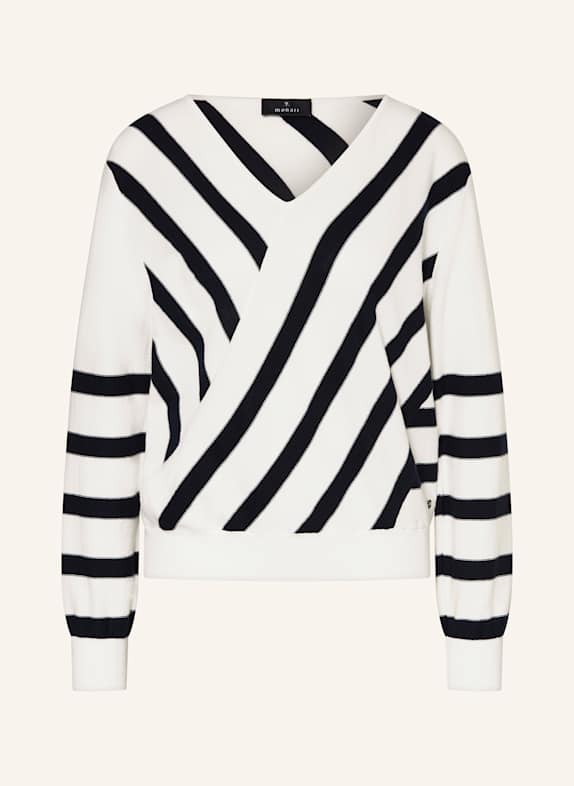 monari Pullover WEISS/ SCHWARZ