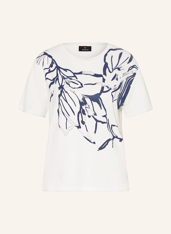 monari T-Shirt mit Schmucksteinen WEISS/ SCHWARZ/ DUNKELBLAU
