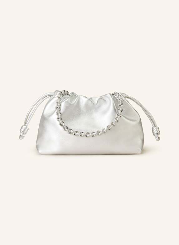 LOEWE Schultertasche FLAMENCO SILBER