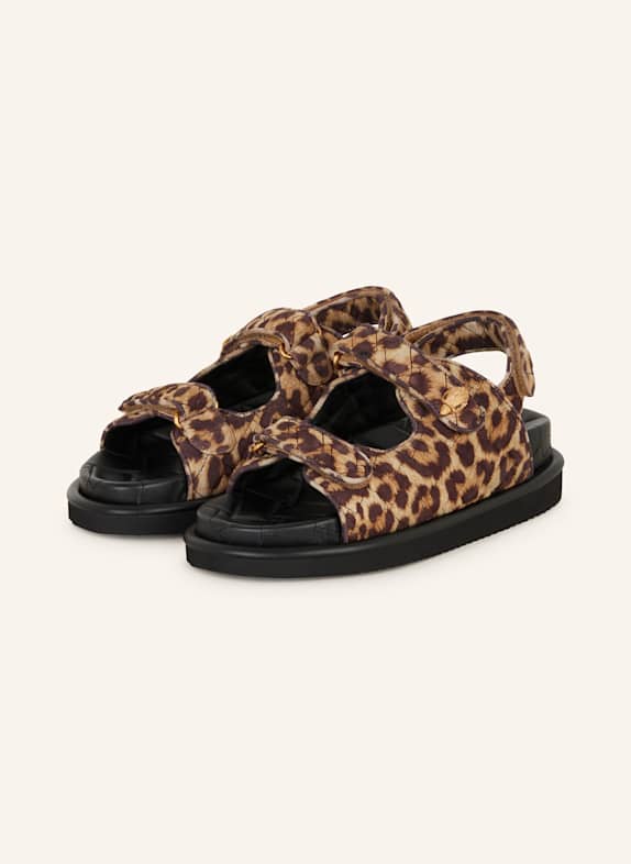 KURT GEIGER Plateau-Sandalen ORSON HELLBRAUN/ BRAUN