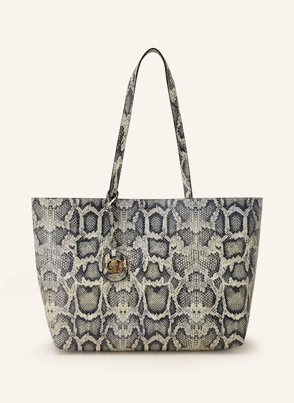 KURT GEIGER Shopper mit Pouch DUNKELGRAU/ HELLGELB