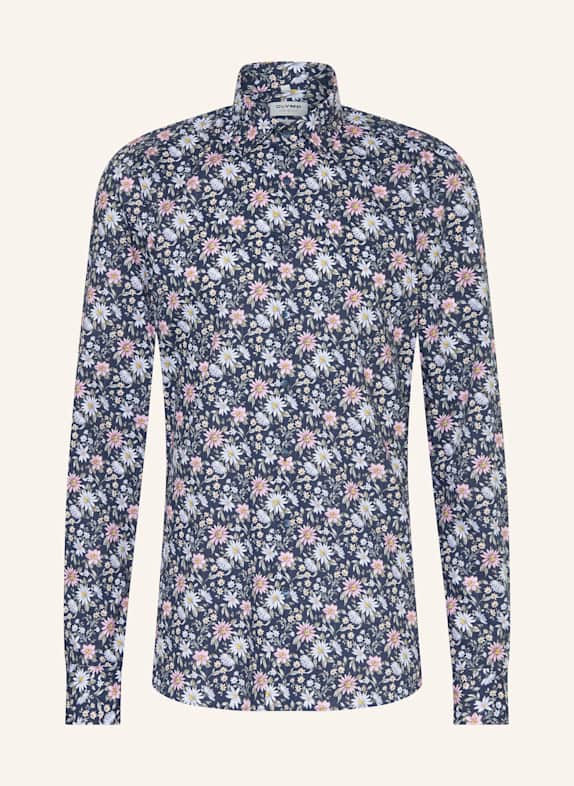 OLYMP Hemd Level Five body fit DUNKELBLAU/ HELLLILA/ ROSA