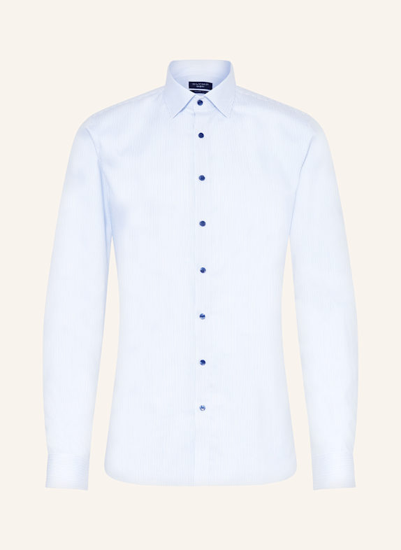 OLYMP Hemd No. Six super slim WEISS/ HELLBLAU