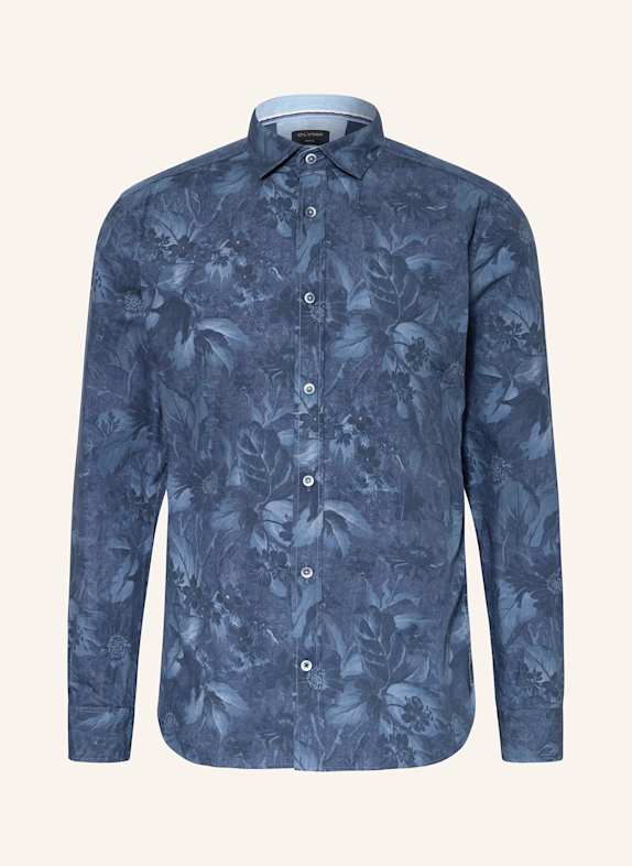 OLYMP Hemd Casual regular fit BLAU/ DUNKELBLAU/ HELLBLAU