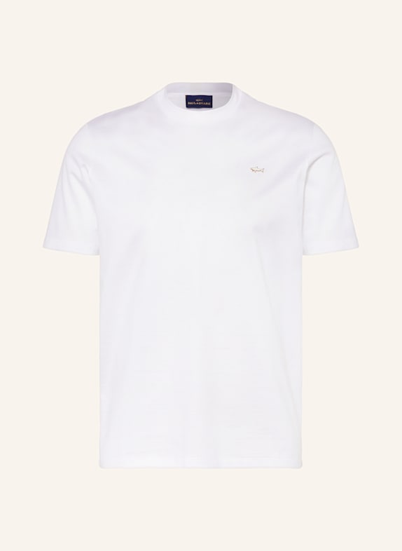 PAUL & SHARK T-Shirt 10E BRIGHT WHITE-RICH GOLD