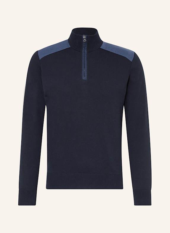 PAUL & SHARK Half-zip sweater DARK BLUE