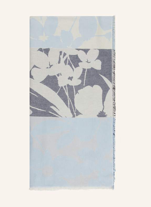 CODELLO Schal BLAU/ HELLBLAU/ BEIGE