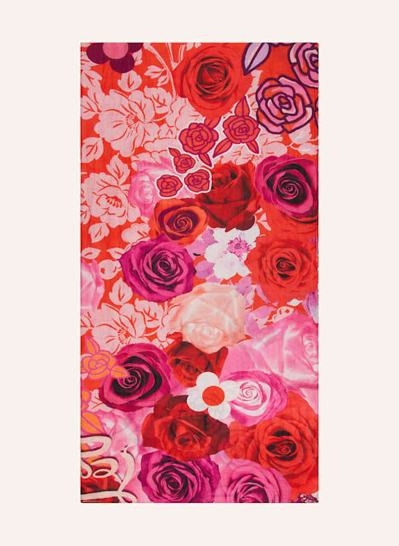 CODELLO Schal ROT/ PINK