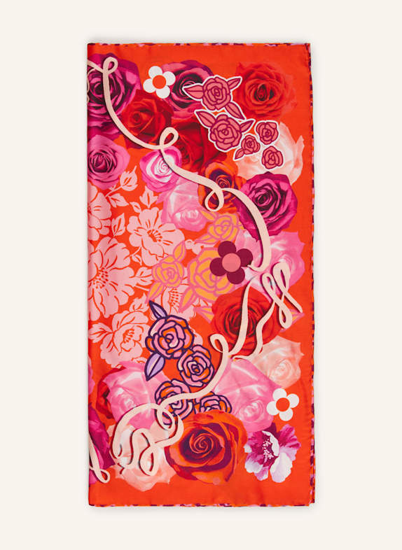 CODELLO Seidentuch ROT/ ROSA/ PINK