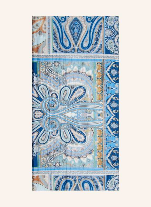 CODELLO Seidenschal HELLBLAU/ BLAU