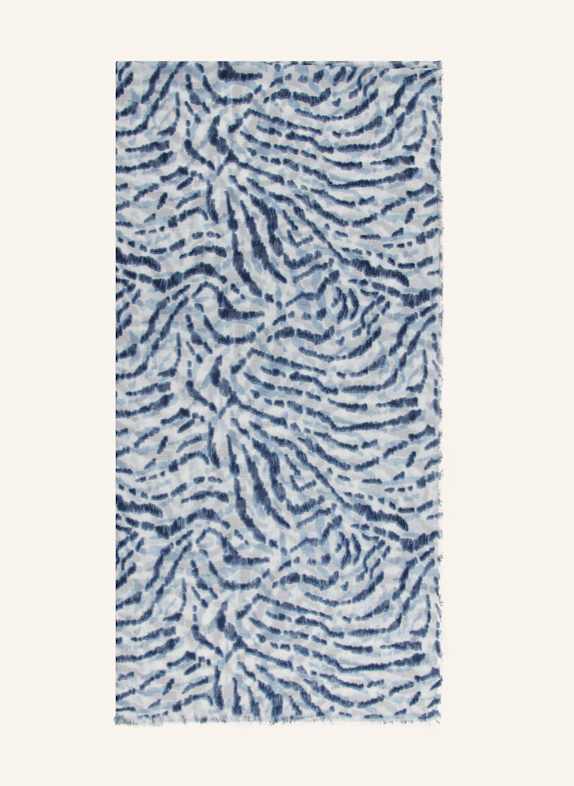 CODELLO Schal DUNKELBLAU/ HELLBLAU/ WEISS
