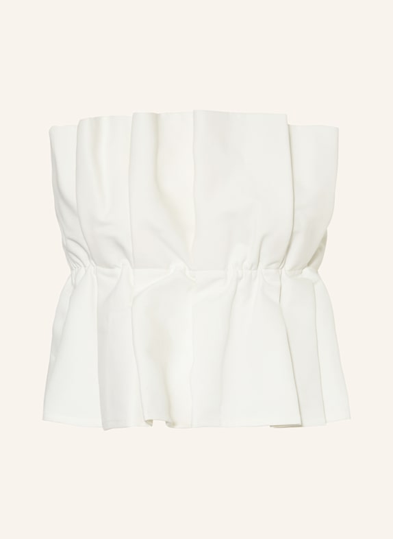 SoSUE Cropped top BÍLÁ