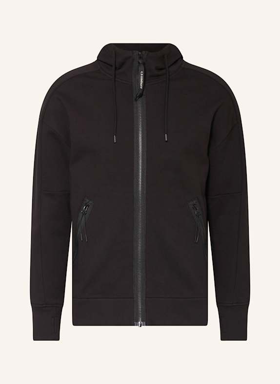 C.P. COMPANY Sweatjacke SCHWARZ