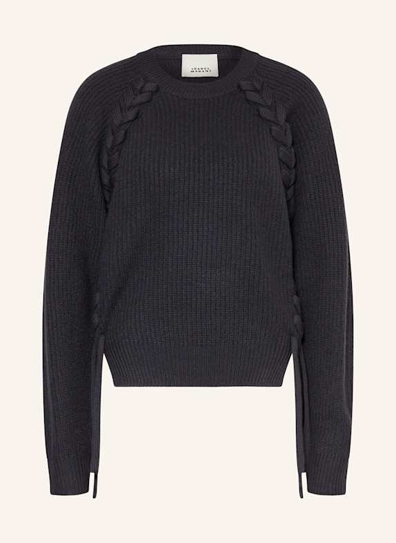 ISABEL MARANT Pullover NOELIA aus Merinowolle DUNKELGRAU