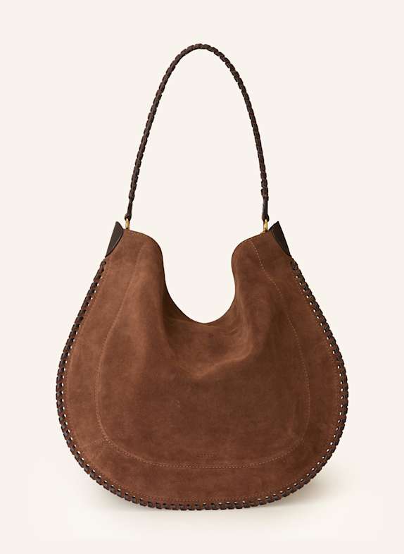 ISABEL MARANT Hobo-Bag OSKAN DUNKELBRAUN