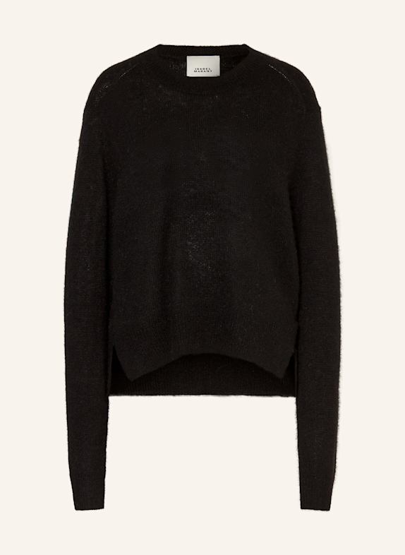 ISABEL MARANT Pullover LYLIA mit Seide und Alpaka SCHWARZ
