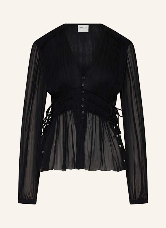 MARANT ÉTOILE Bluse AXELINE SCHWARZ