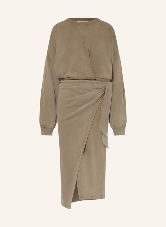 MARANT ÉTOILE Sweatkleid SANDRINA KHAKI
