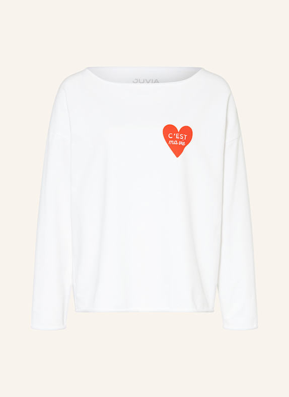 Juvia Sweatshirt JUDI RED/ ECRU