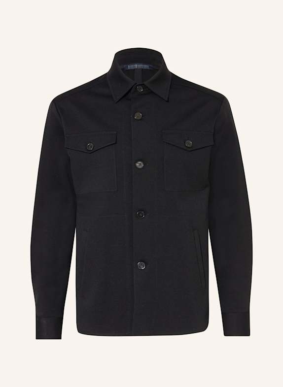HARRIS WHARF LONDON Overjacket SCHWARZ
