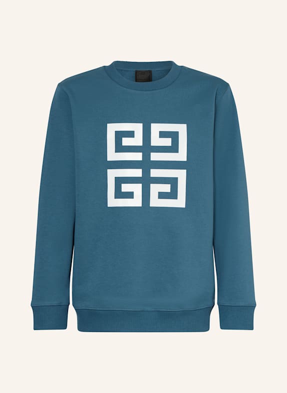 GIVENCHY Sweatshirt BLAU/ WEISS
