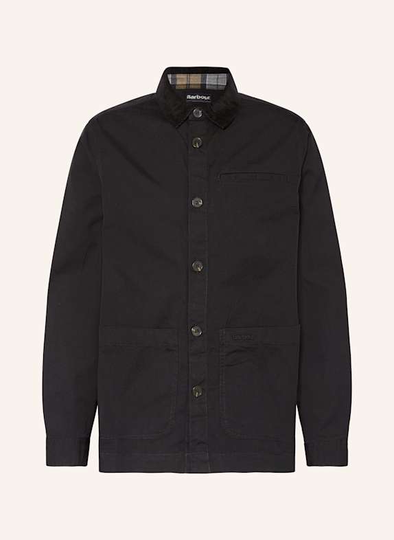 Barbour Overshirt COLE SCHWARZ