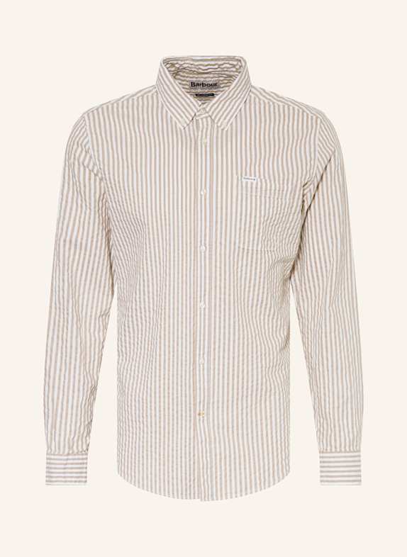 Barbour LIDDESDALE quilted jacket in corduroy BEIGE/ WHITE