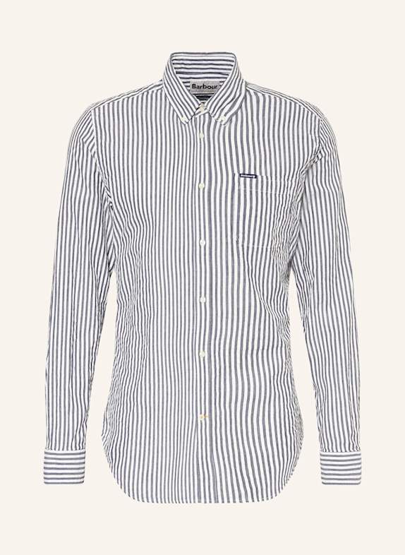 Barbour Hemd CRESSWELL Tailored Fit DUNKELBLAU/ WEISS
