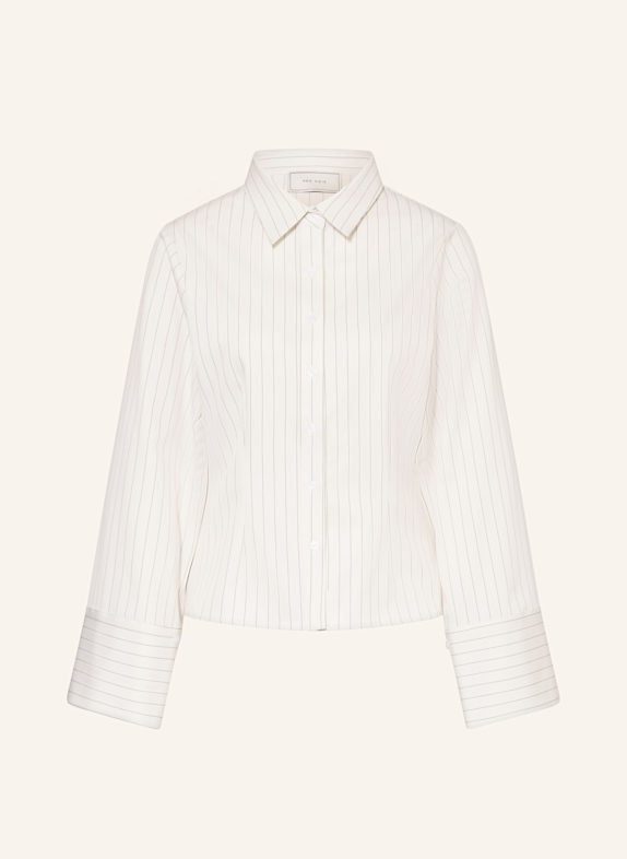 NEO NOIR Hemdbluse ROSA WEISS/ SCHWARZ