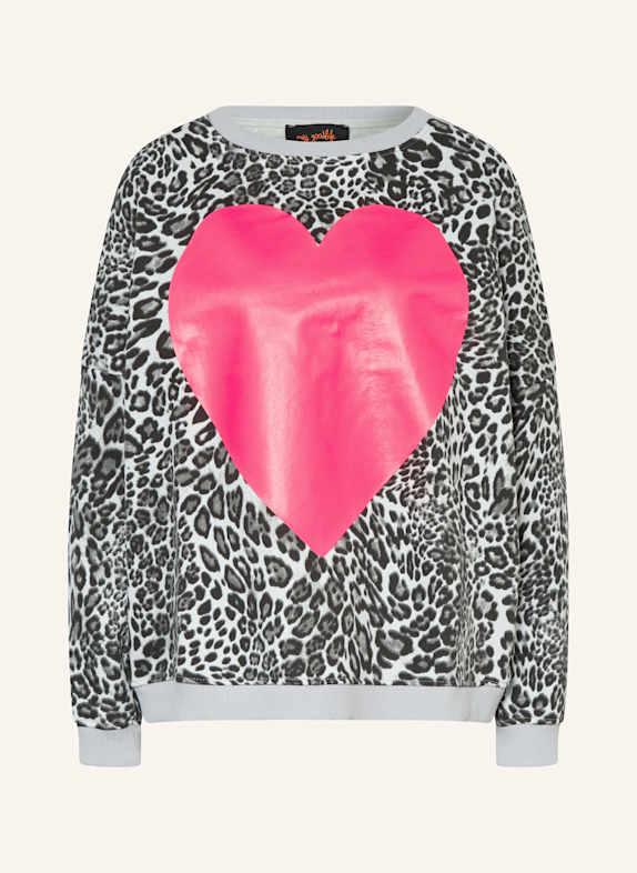 miss goodlife Sweatshirt GRAY/ NEON PINK/ LIGHT GRAY