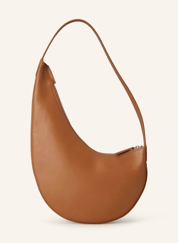 AESTHER EKME Schultertasche LUNE MINI BRAUN