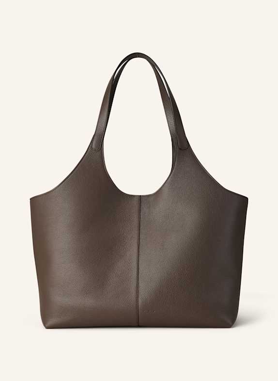AESTHER EKME Shopper CABAS SUPPLE XL DUNKELBRAUN