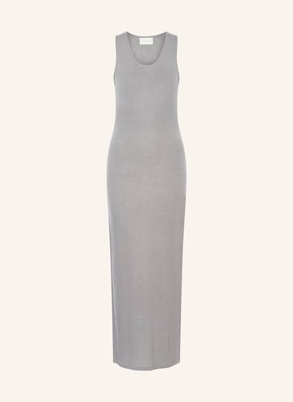 LOULOU STUDIO Jerseykleid MYRON concrete grey concrete grey