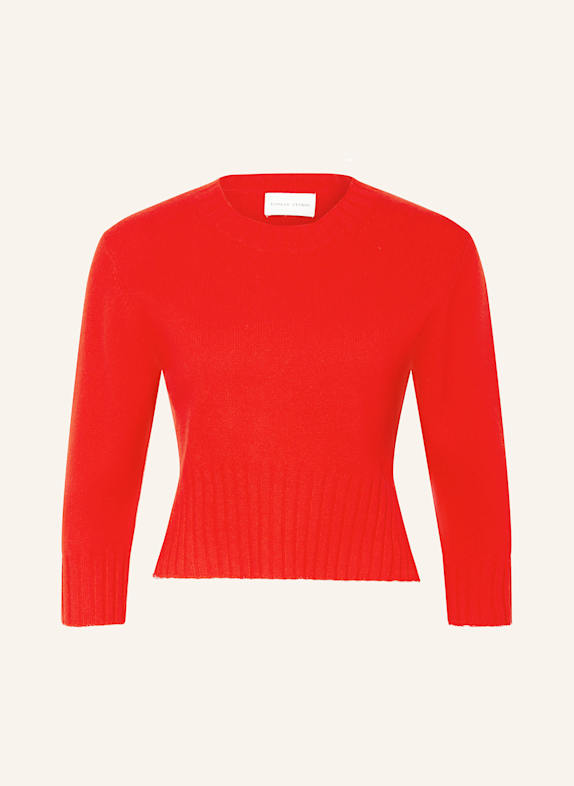 LOULOU STUDIO Cashmere-Pullover MORA ROT