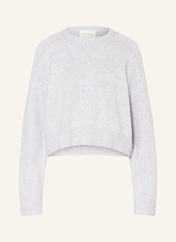 LOULOU STUDIO Oversized-Pullover BRUZZI HELLBLAU