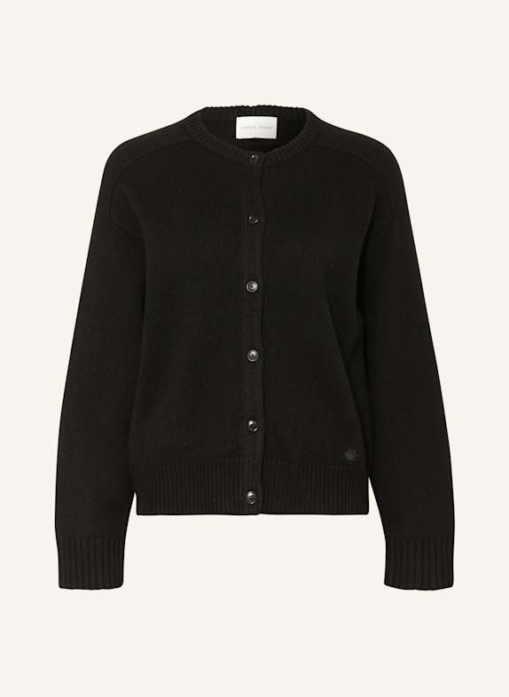 LOULOU STUDIO Strickjacke AIDAR SCHWARZ
